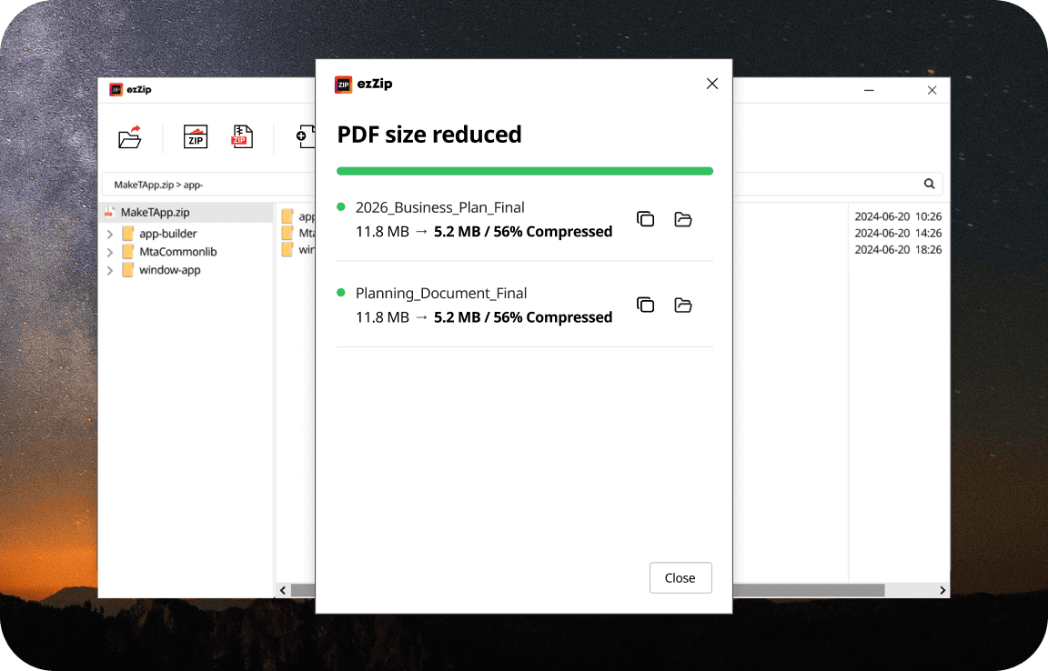 Compress PDF file size with ease