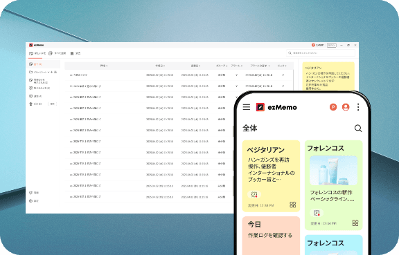リスト表示＆ゴミ箱機能