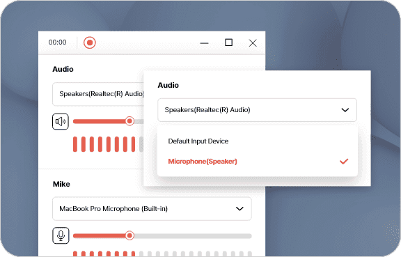Clearly Record Everything, from system audio to Microphone